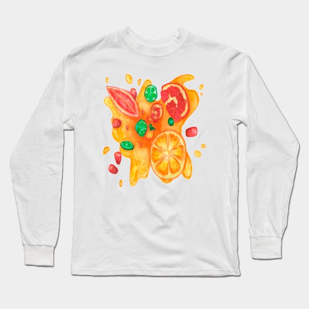 Citrus boom Long Sleeve T-Shirt by Cloudlet55